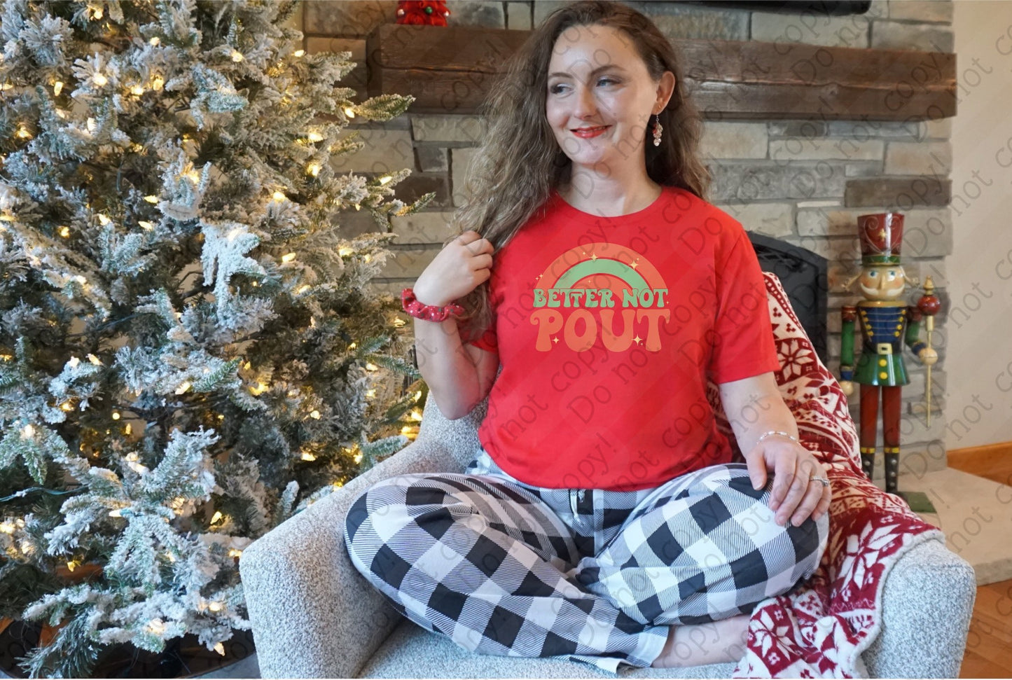 12-446 Better Not Pout tee