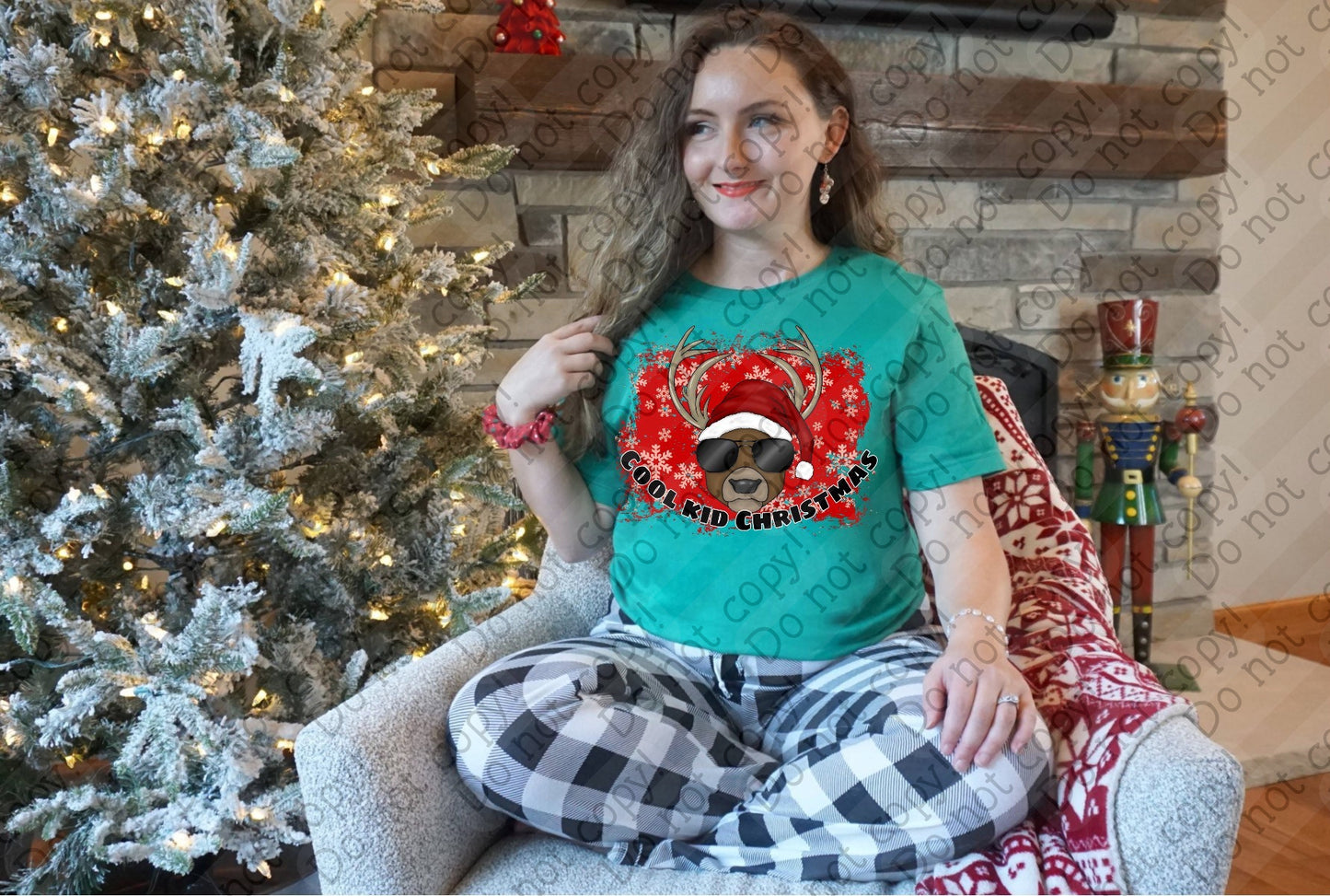 12-451 Cool Kid Christmas tee