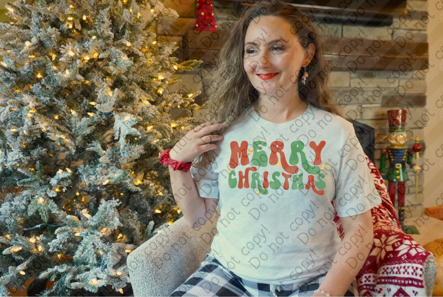 12-500 Merry Christmas tee