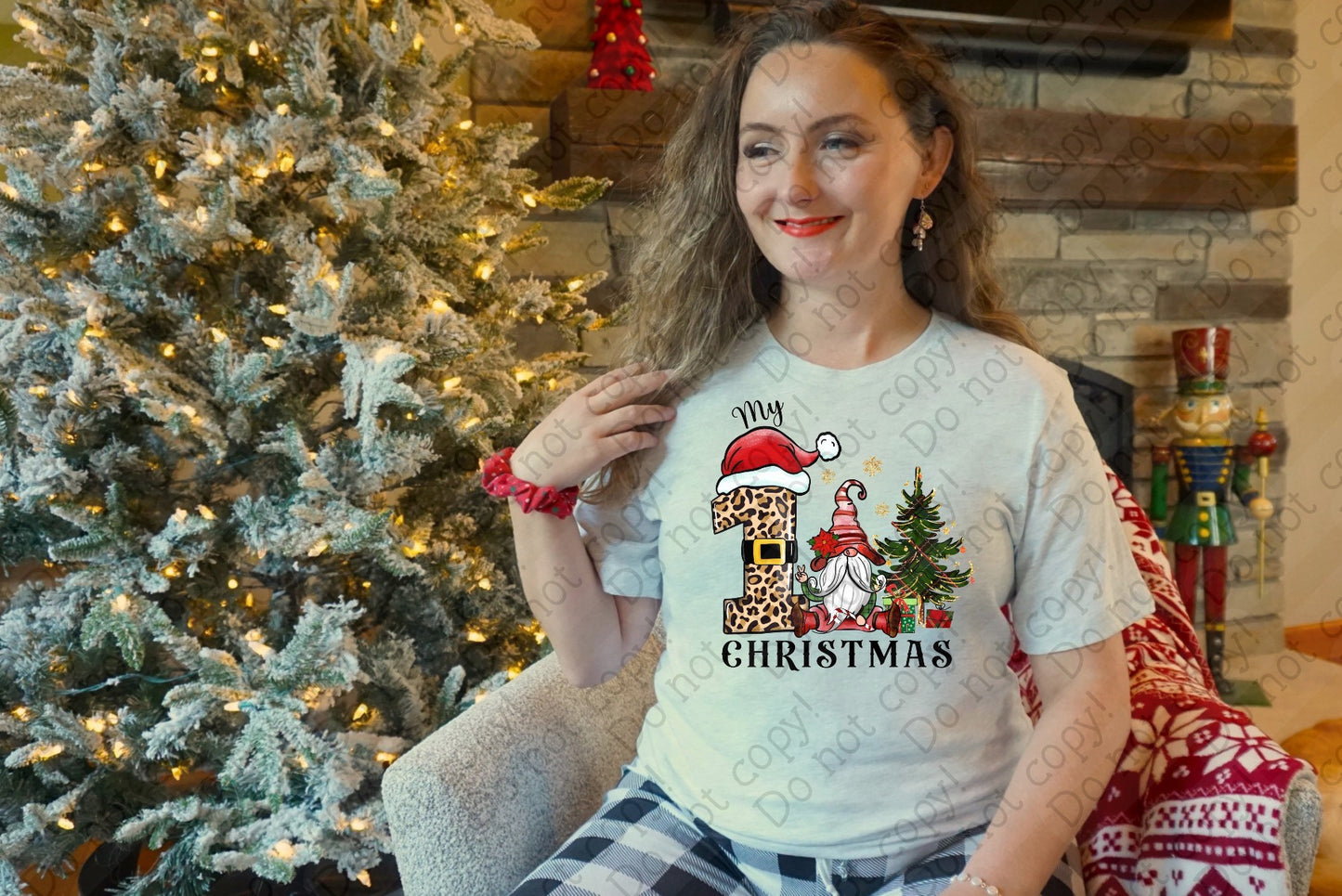 12-505 My 1st Christmas tee