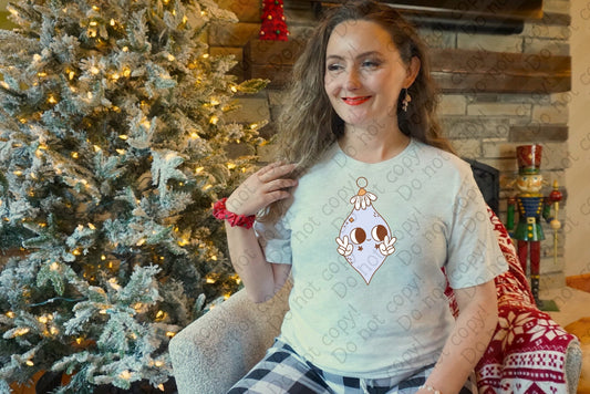 12-514 Peace Sign Ornament tee