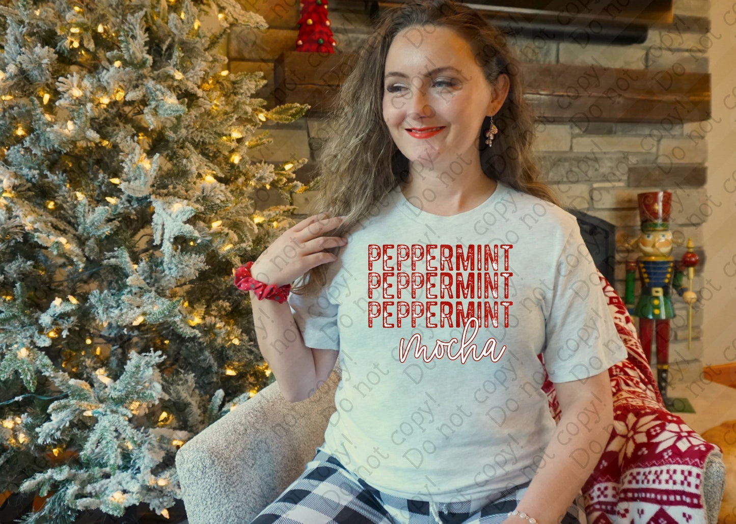 12-517 Peppermint Mocha tee