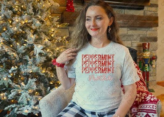 12-517 Peppermint Mocha tee