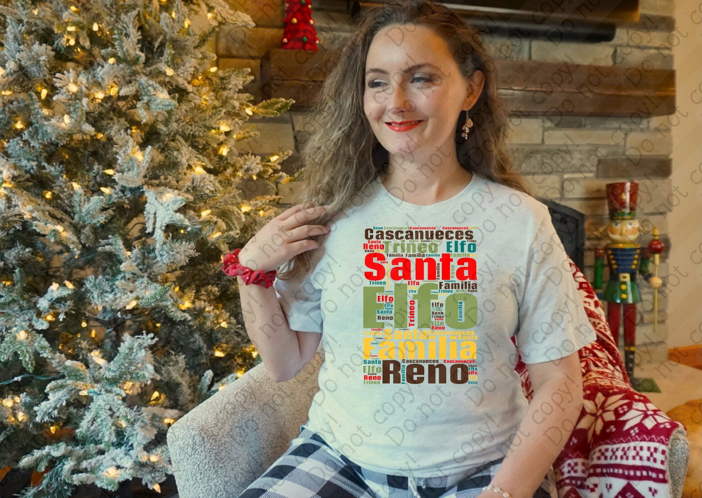 12-526 Santa Elfo tee
