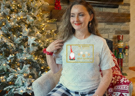 12-531 Te Deseo Feliz Navidad tee