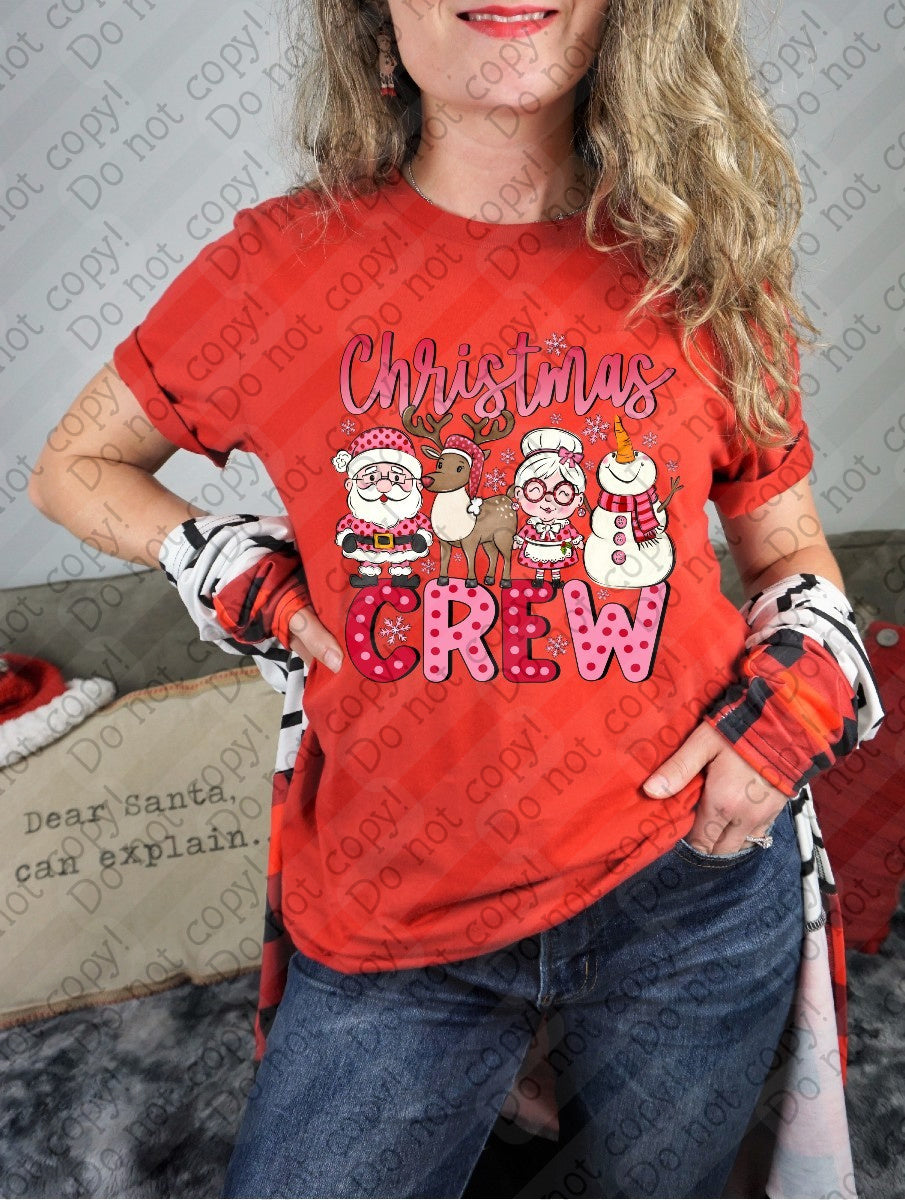 12-539 Christmas Crew tee