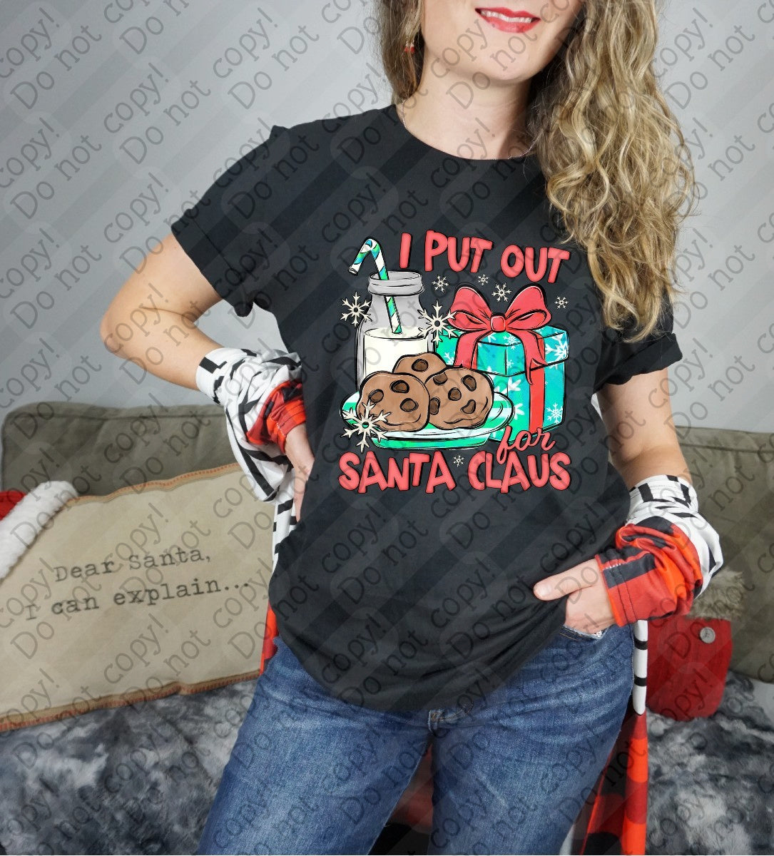12-544 I put out for Santa tee