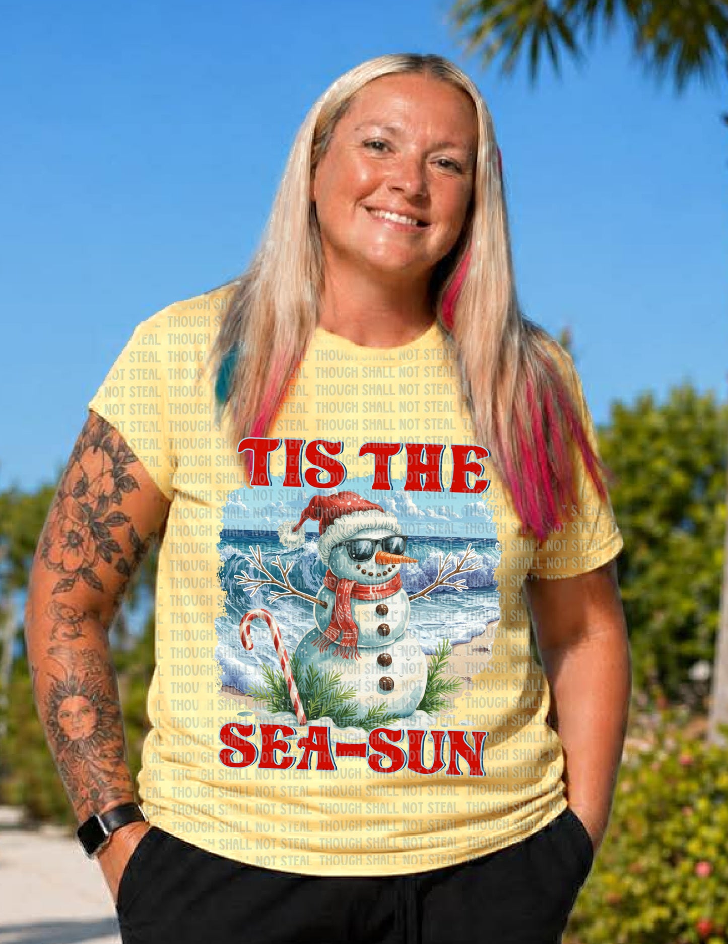 12-551 Tis the Sea-Sun tee
