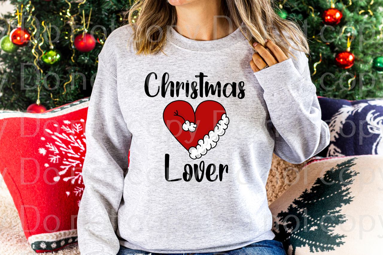 12-64 Christmas Lover Completed Tee