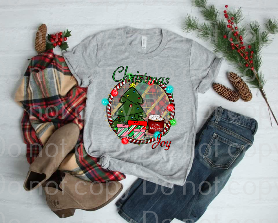 12-70 Christmas Joy Completed Tee