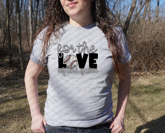 13-145 For the Love of the Game tee