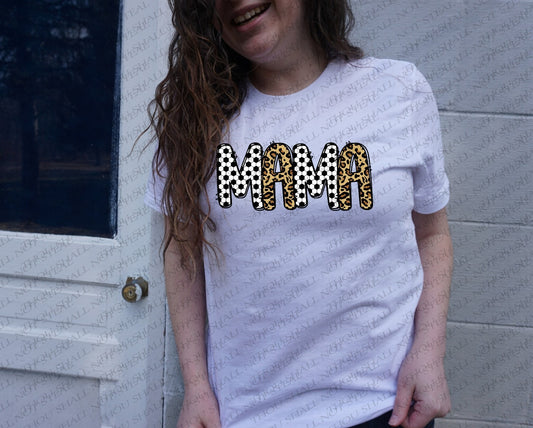 13-158 Soccer Mama Patterns tee