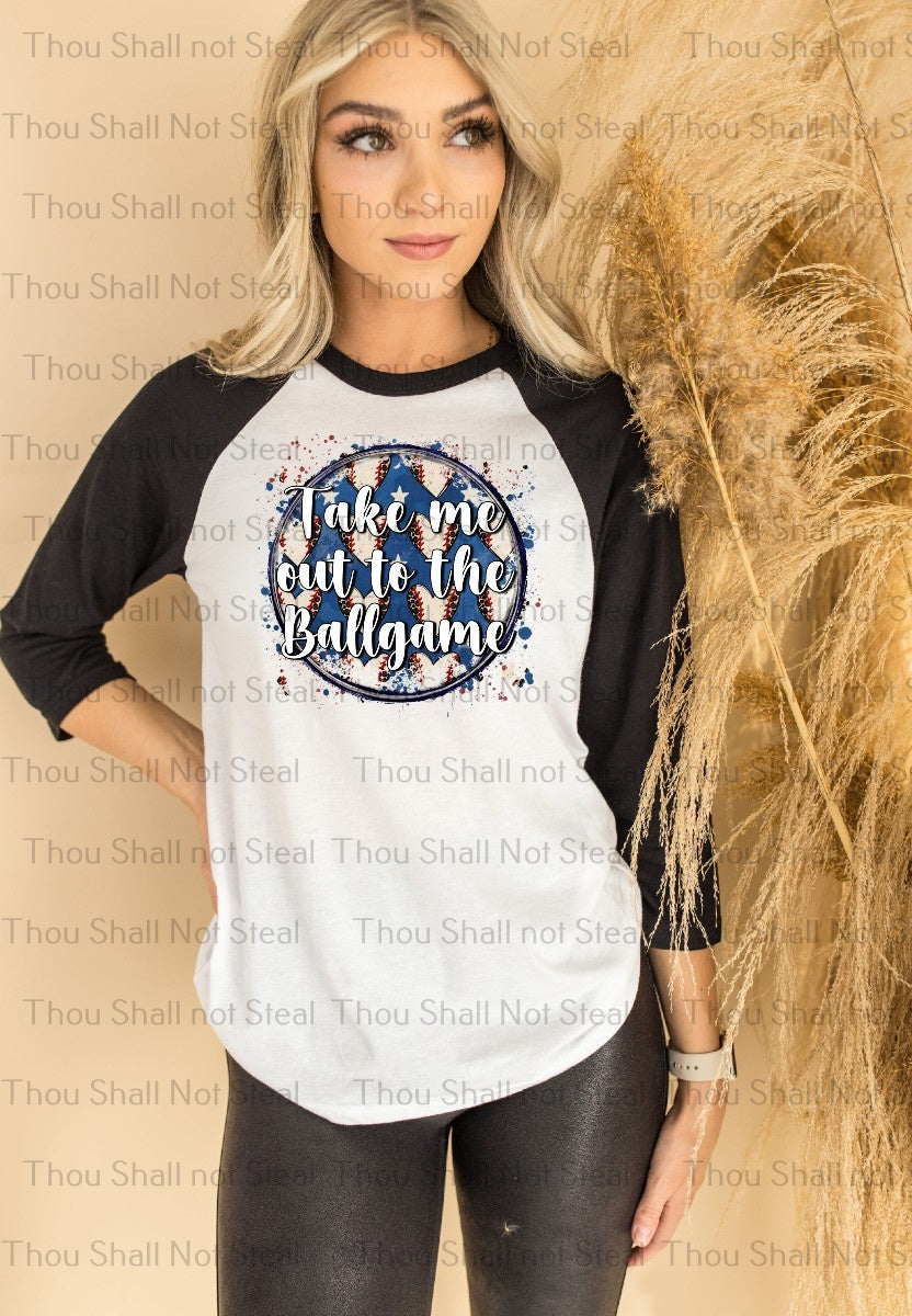 13-161 Take Me out to the Ballgame tee