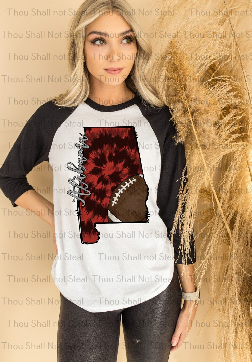 13-163 (Choose State) Football tee