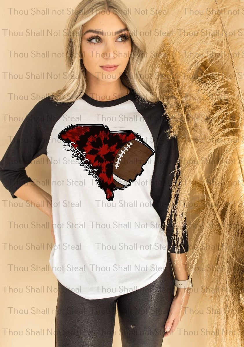 13-163 (Choose State) Football tee