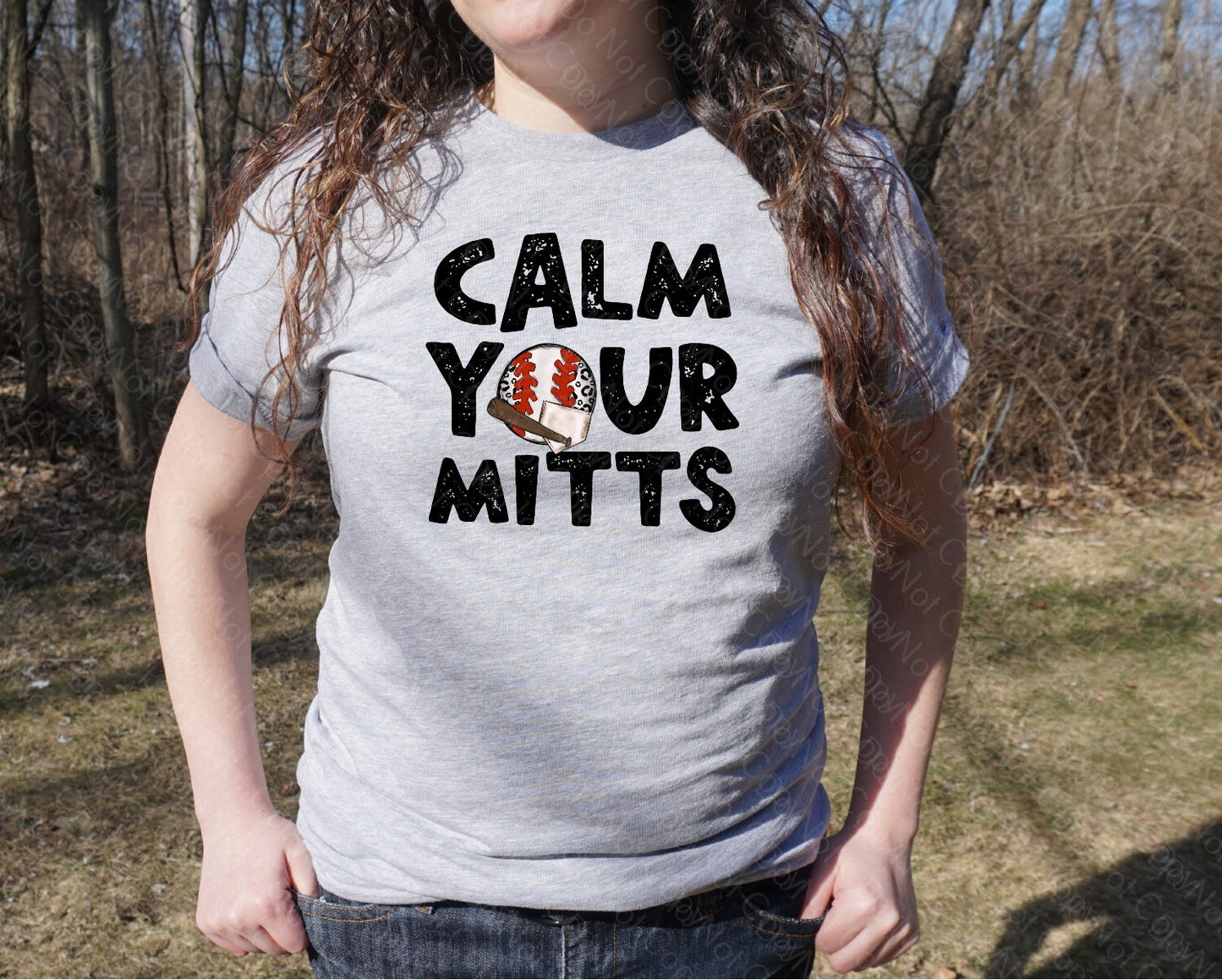 13-65 CALM YOUR MITTS 2 TEE