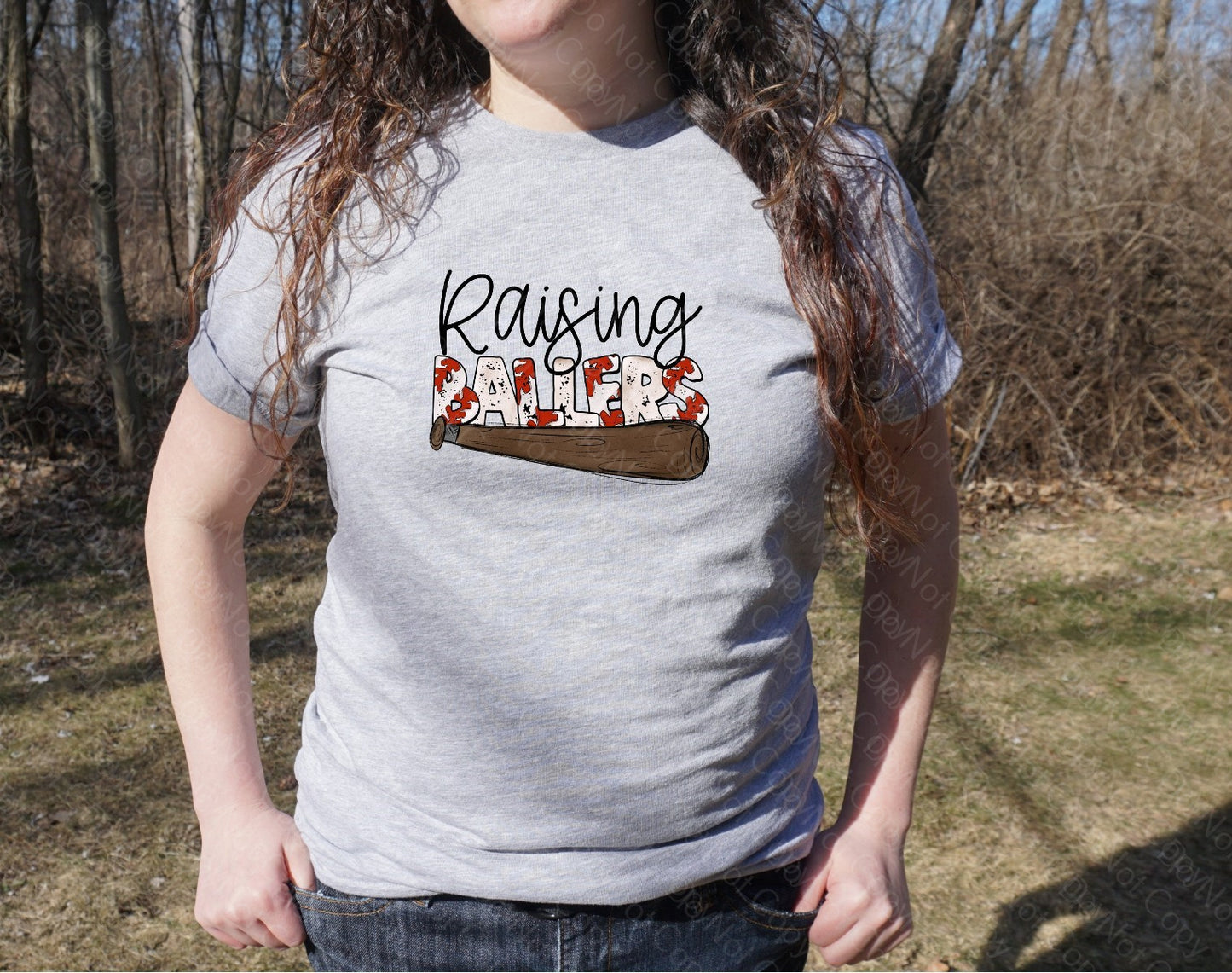 13-71 RAISING BALLERS BASEBALL TEE