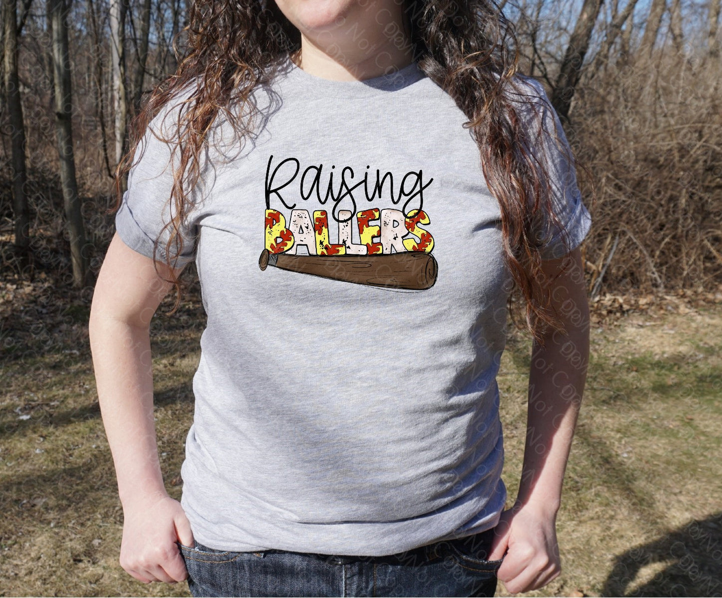 13-72 RAISING BALLERS SOFTBALL TEE