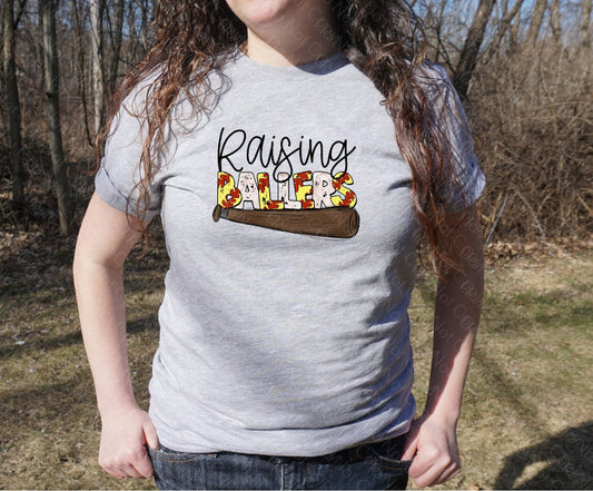 13-72 RAISING BALLERS SOFTBALL TEE