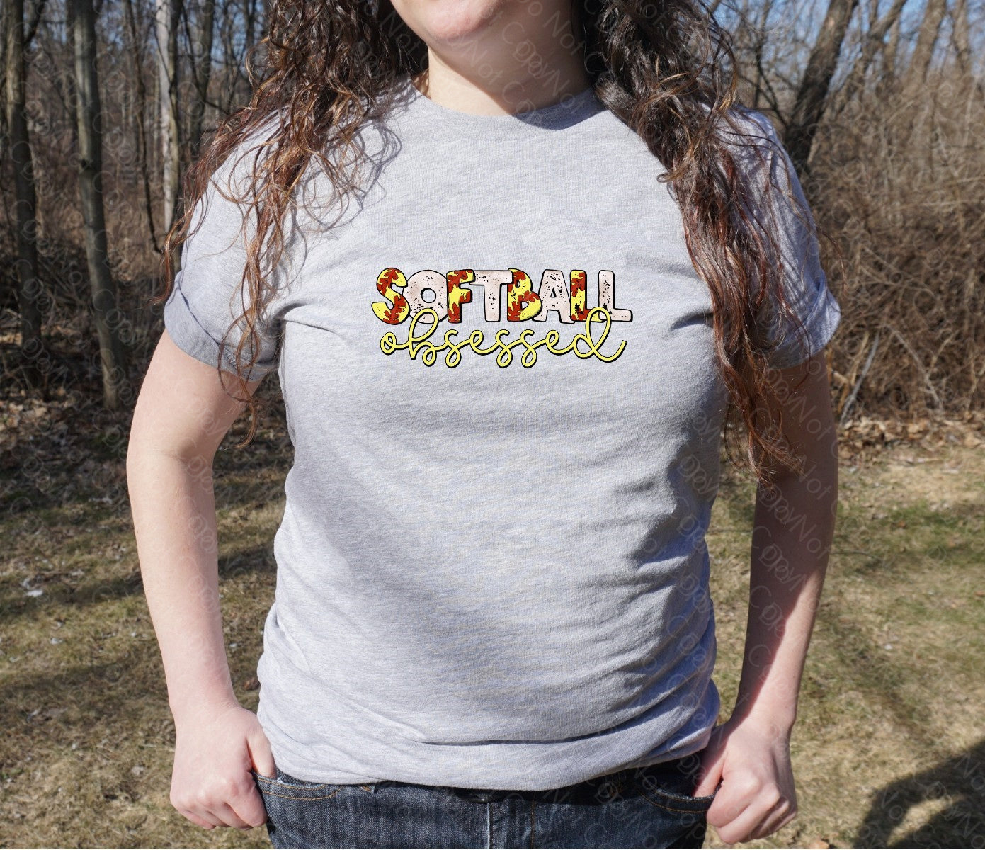 13-75 SOFTBALL OBSESSED 3 TEE