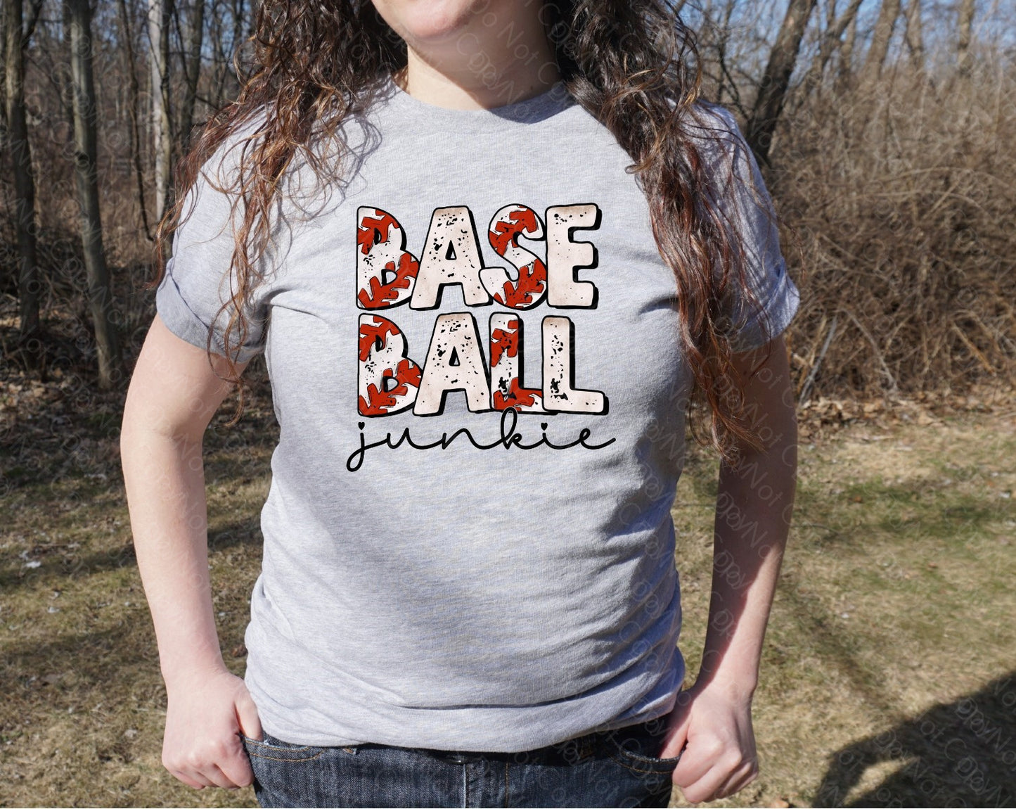 13-86 baseball junkie tee