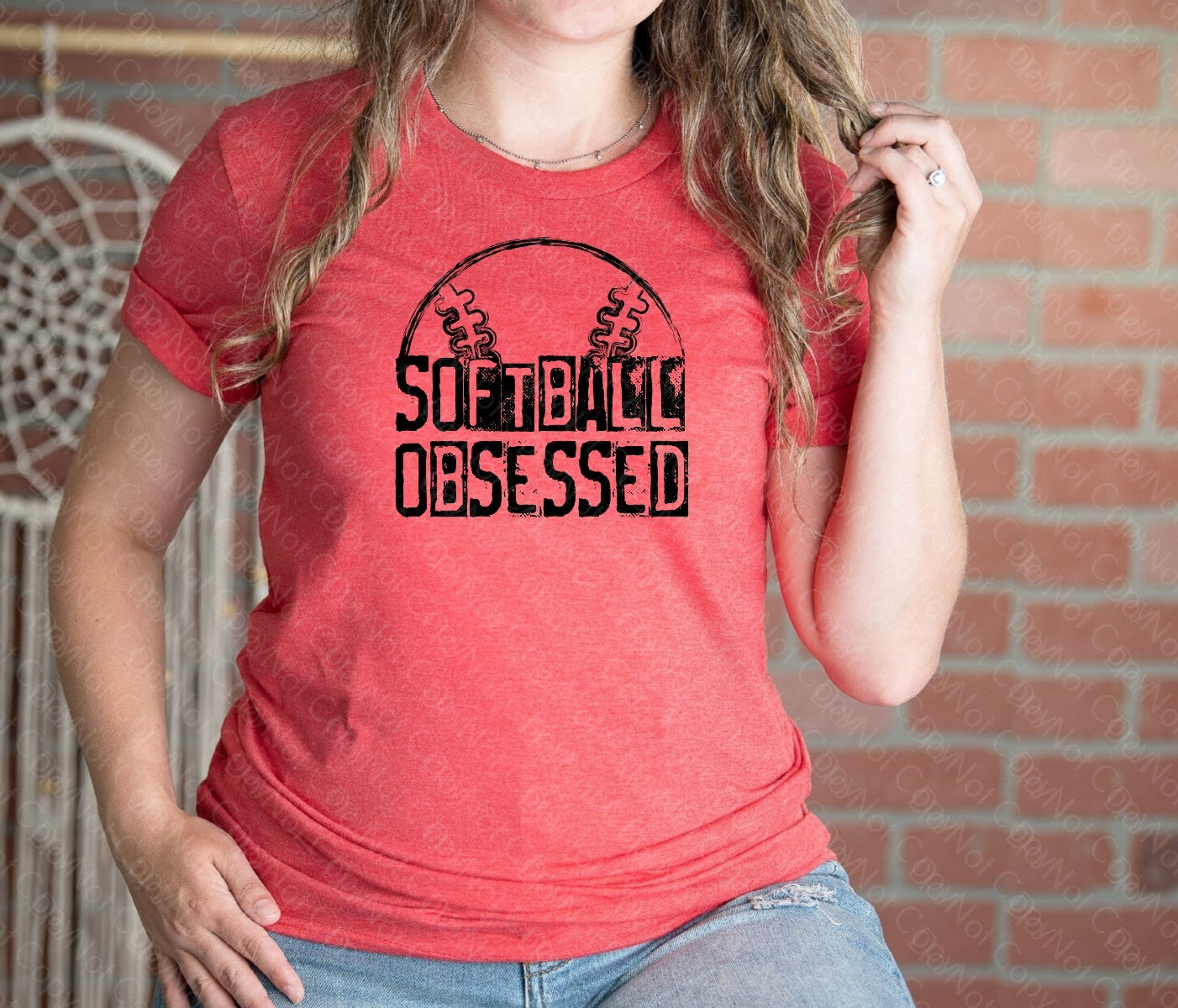 13-92 softball obsessed 1 tee