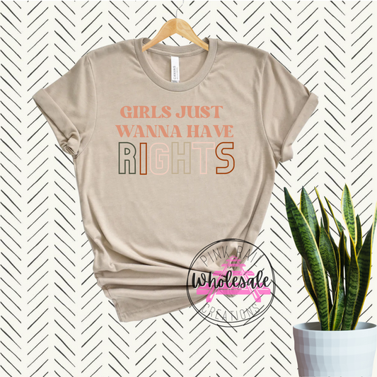 14-01 Girls Just Wanna Have Rights Completed Tee