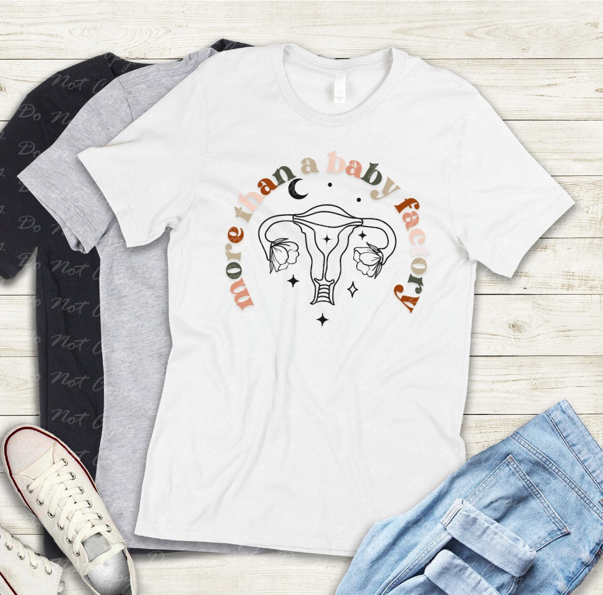 14-18 More Than A Baby Factory Tee