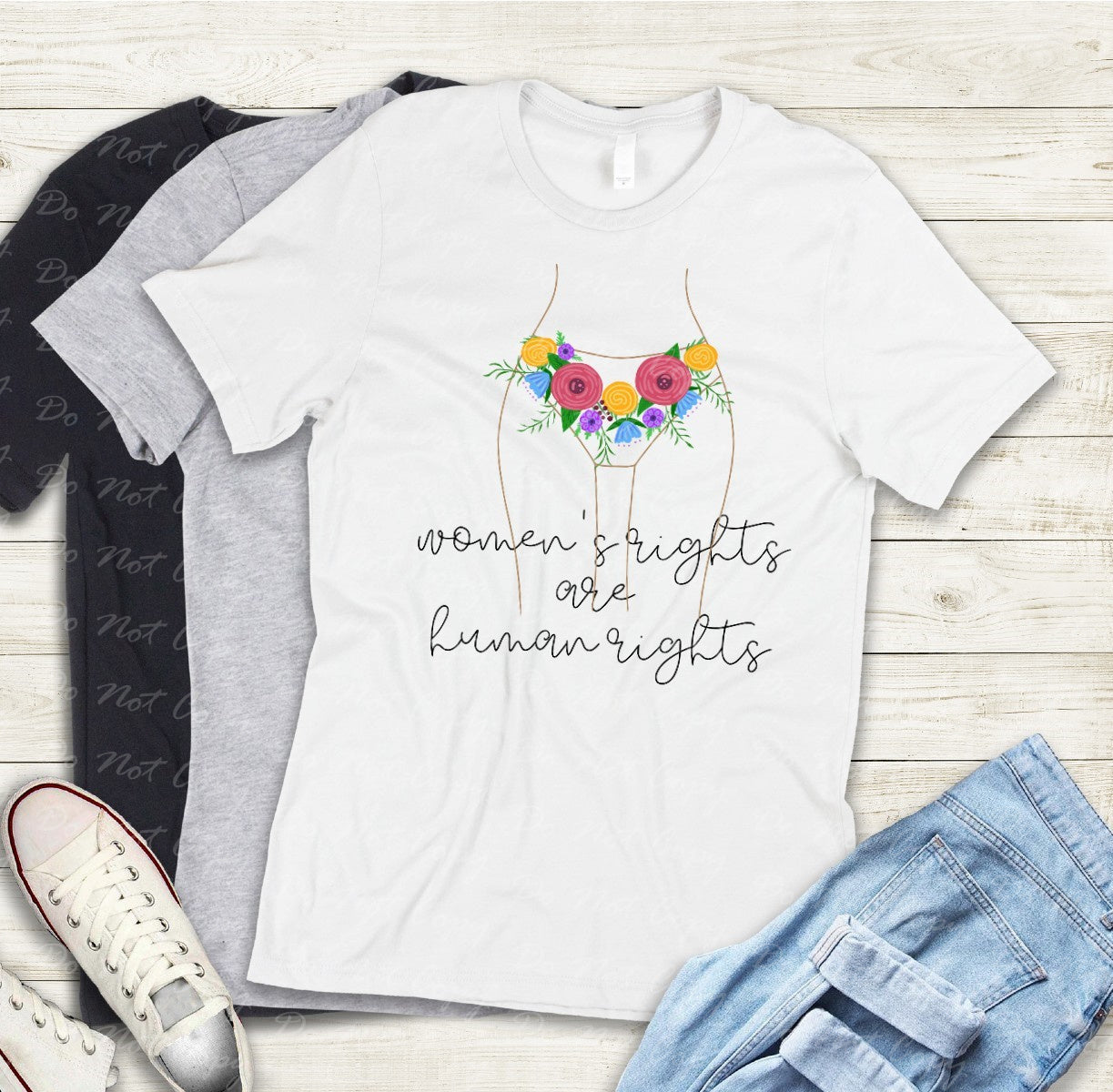 14-19 Women's Rights Are Human Rights Tee