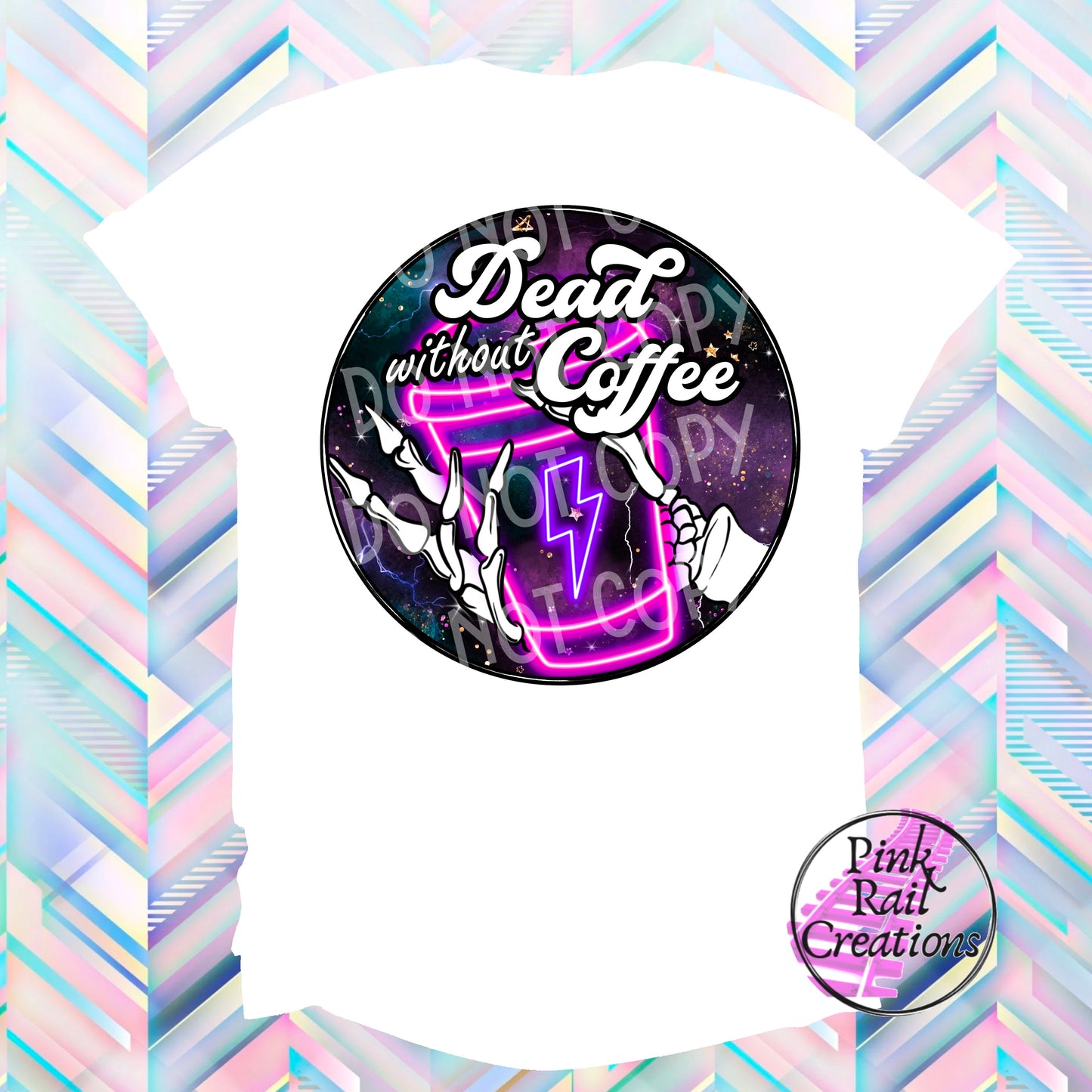 15-01 Dead Without Coffee Completed Tee