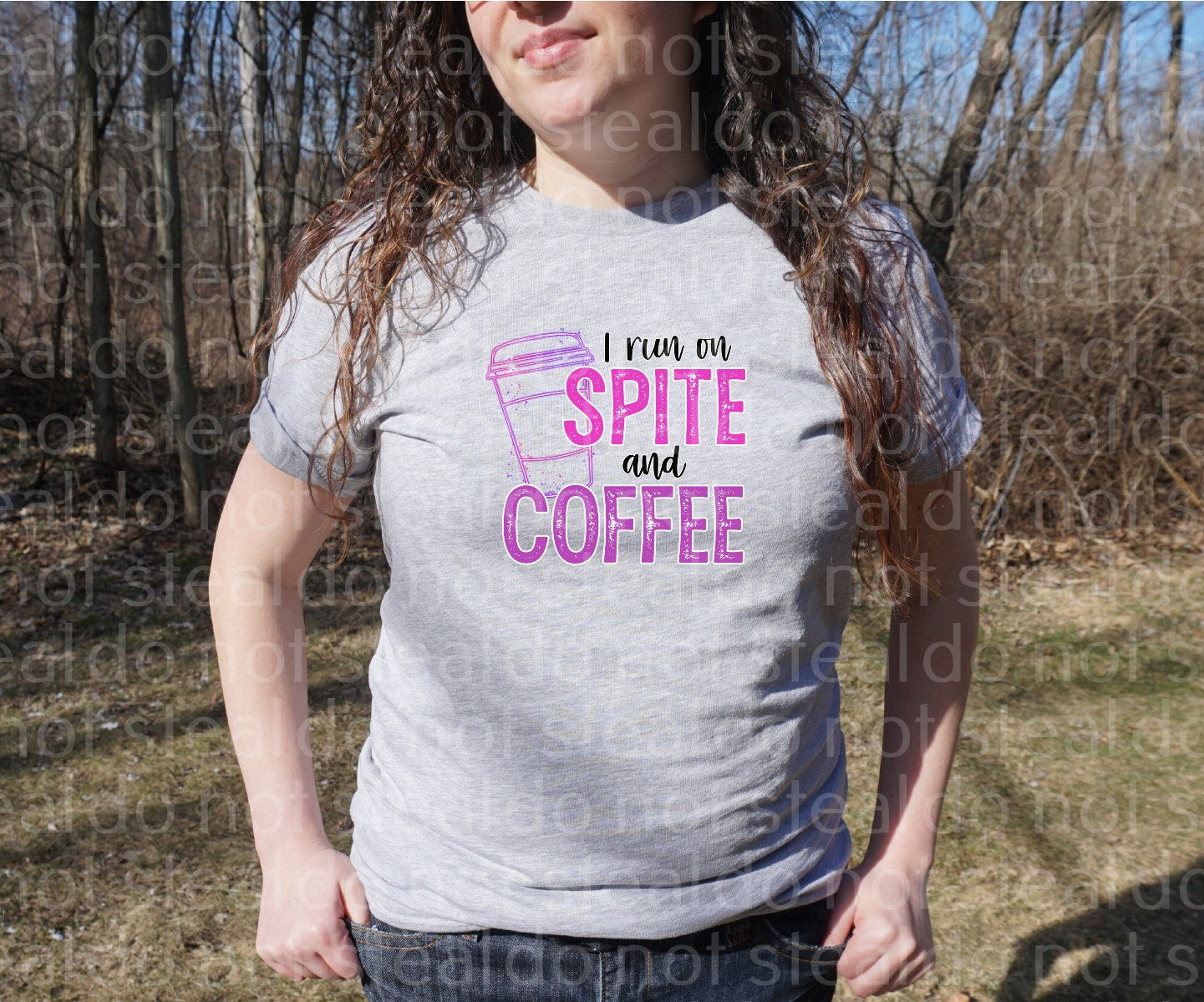 15-02 I Run On Coffee And Spite Completed Tee