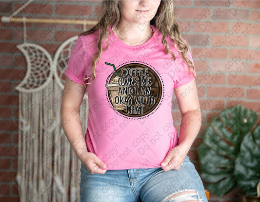 15-48 Coffee Owns Me Tee