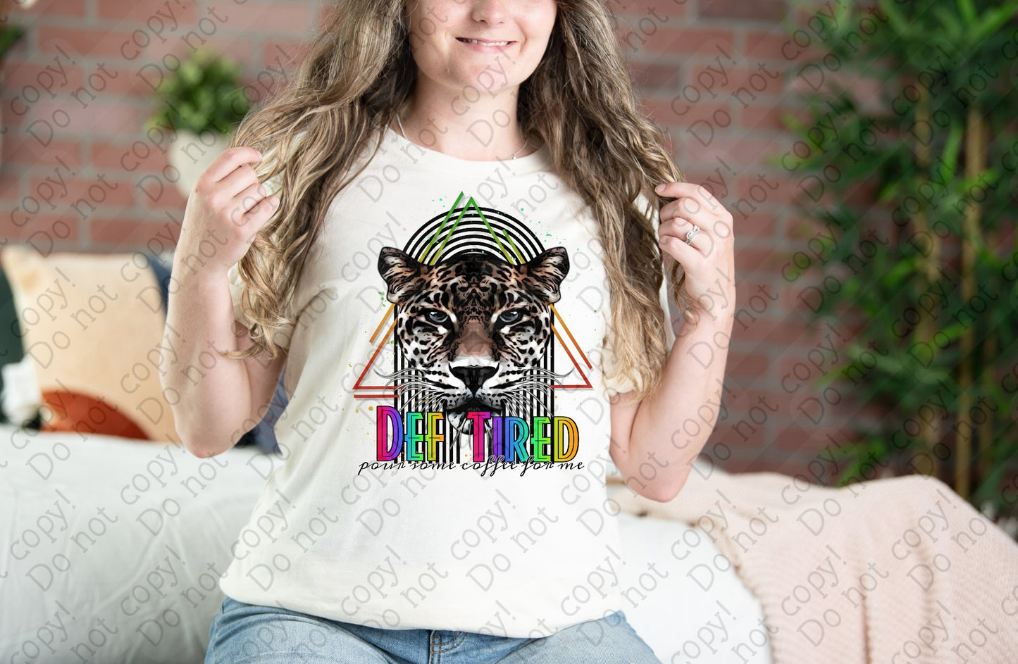 15-53 Def Tired Pour Some Coffee on Me Tee