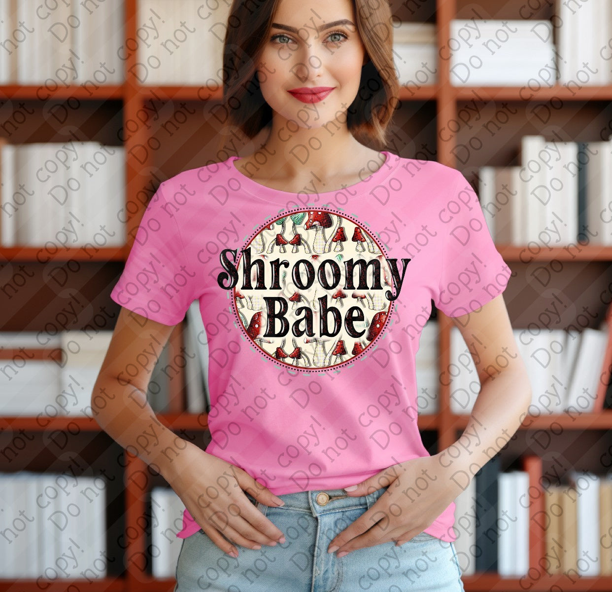 16-26 Shroomy Babe tee
