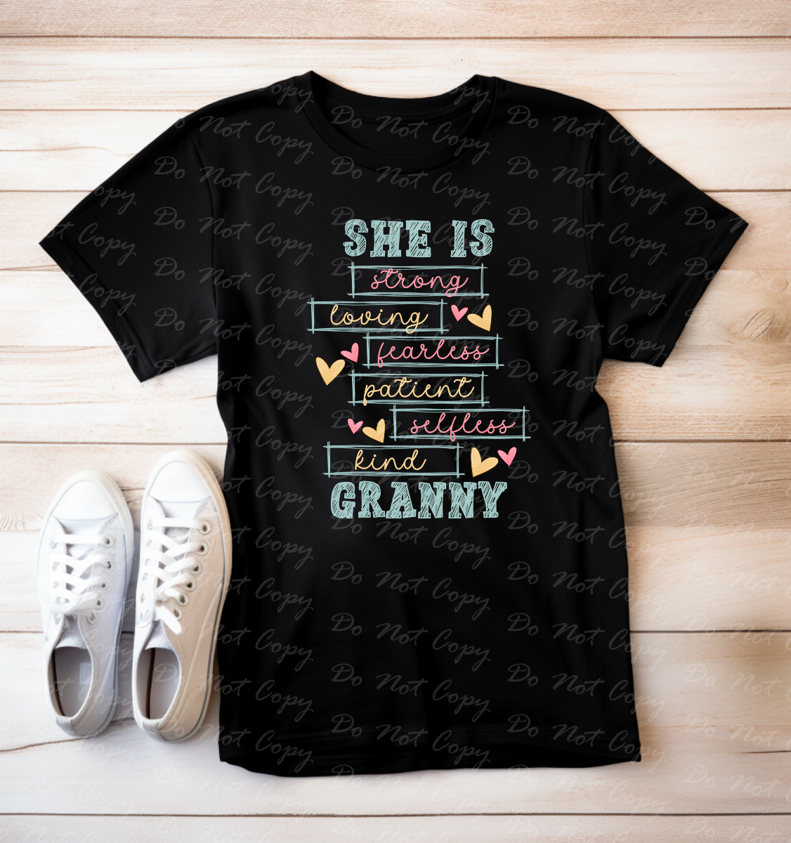 17-58 She Is Granny tee