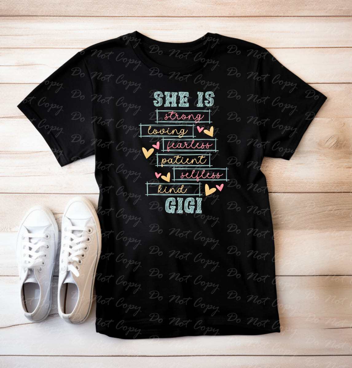 17-61 She Is Gigi tee