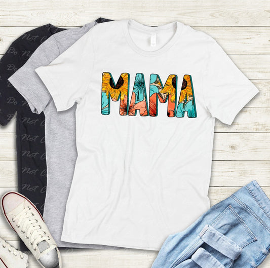 18-03 Mama Floral Tee