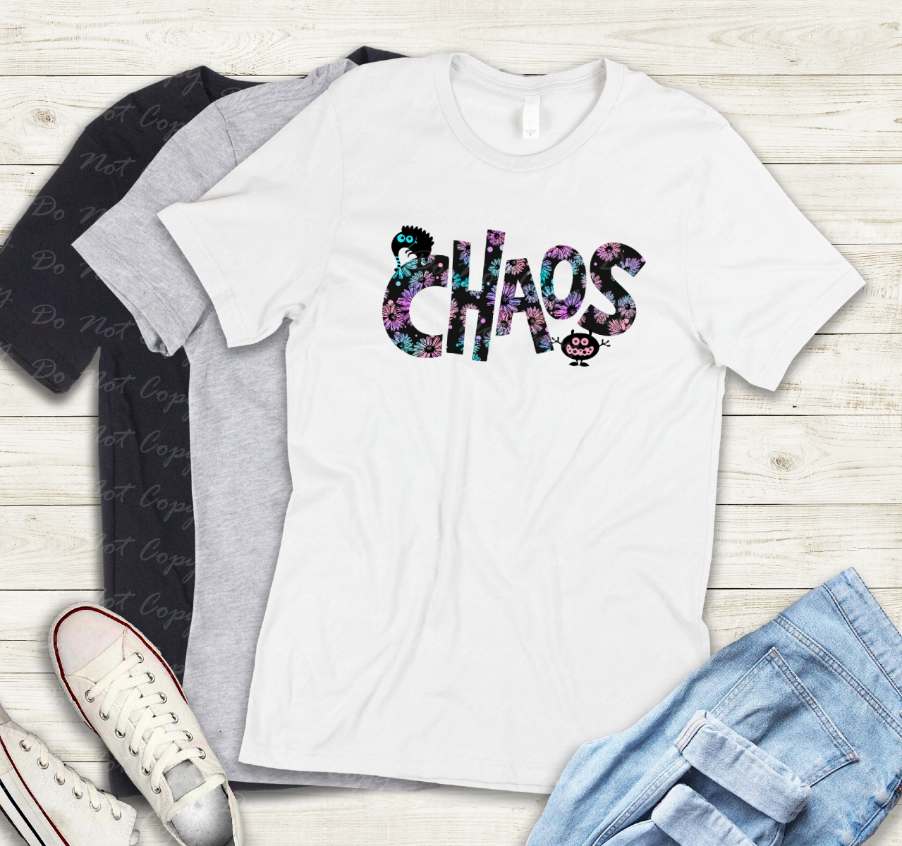 18-26 Mini Feminine - Chaos tee