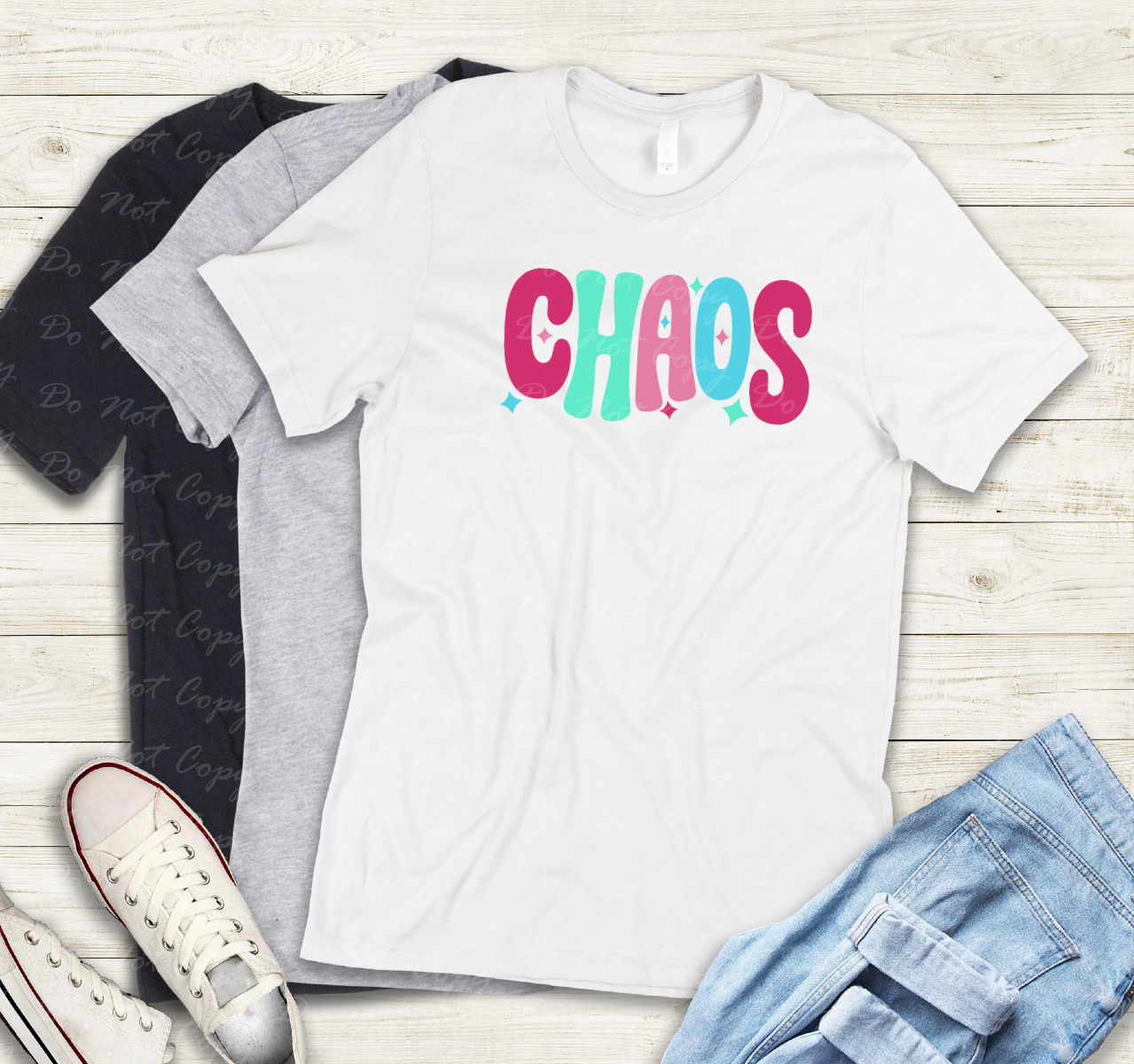 18-30 Mini  Feminine - Chaos tee