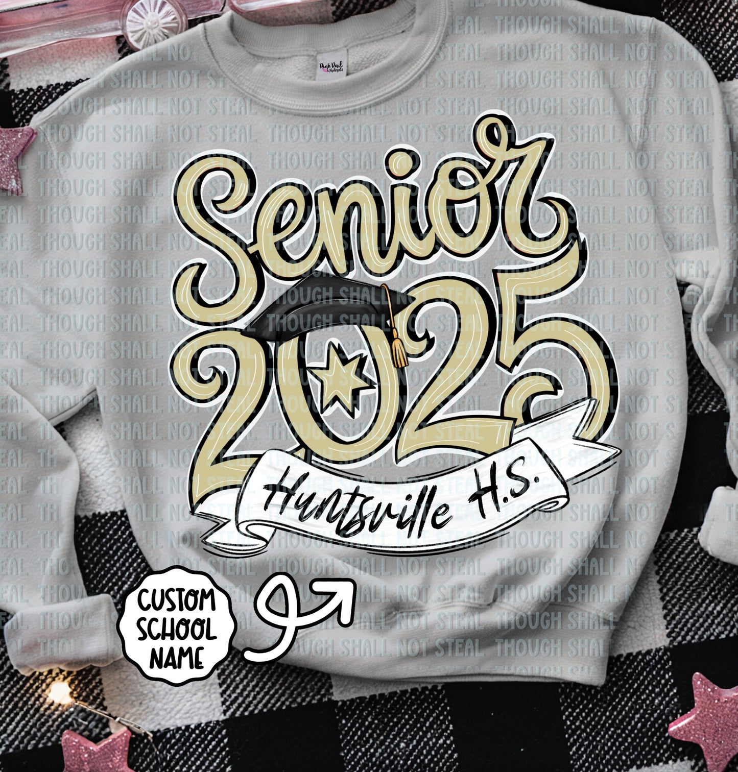 22-53 B Athletic Gold - Senior 2025 tee