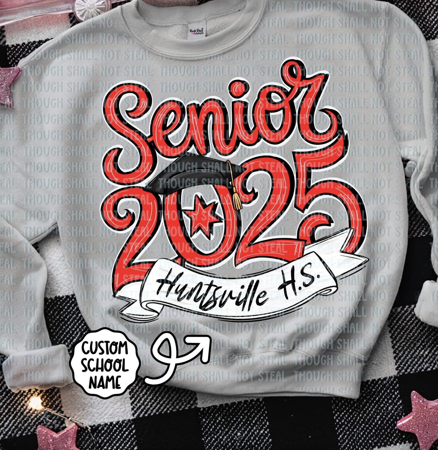 22-53 I Red - Senior 2025 tee