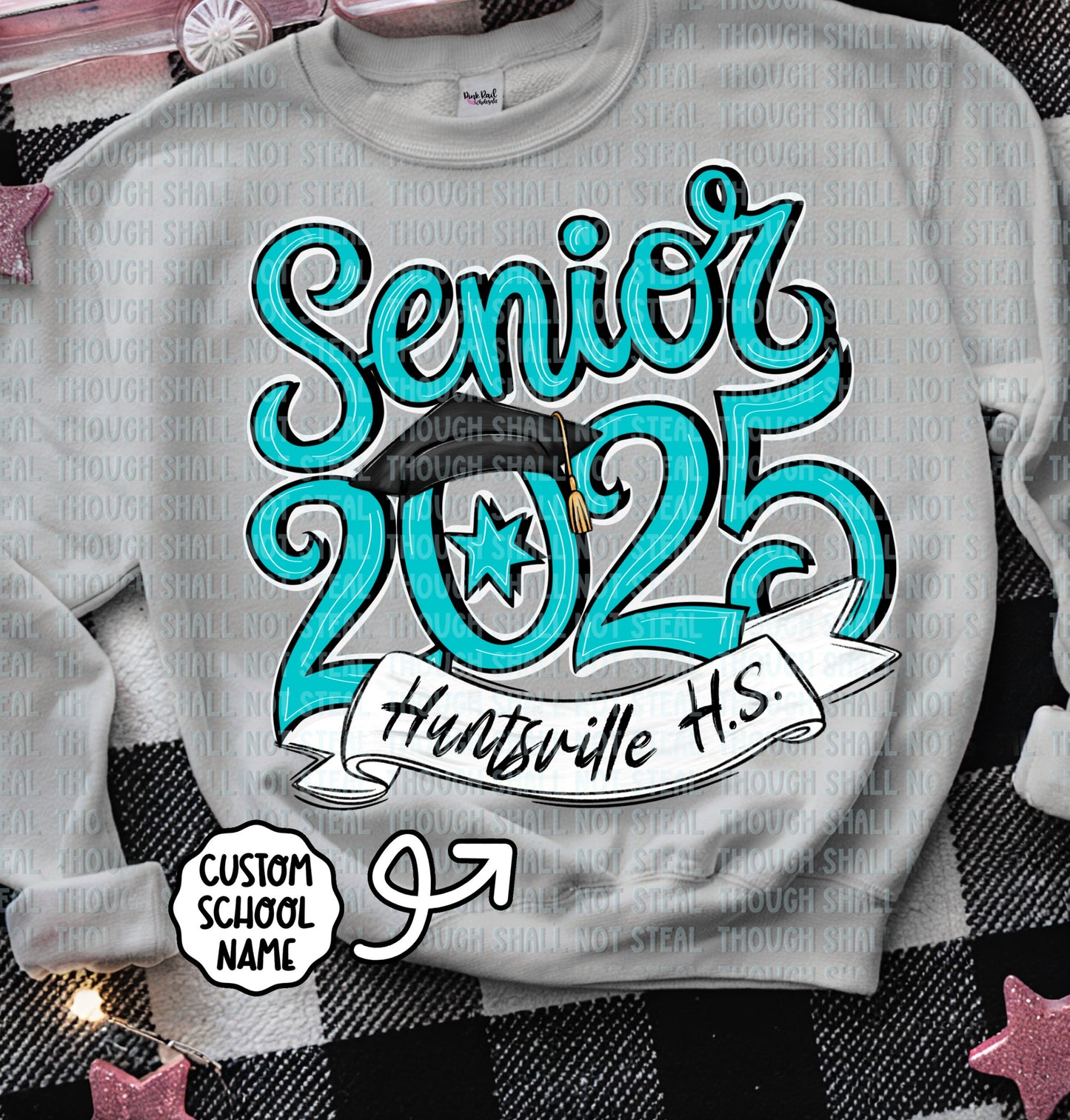 22-53 K Teal - Senior 2025 tee
