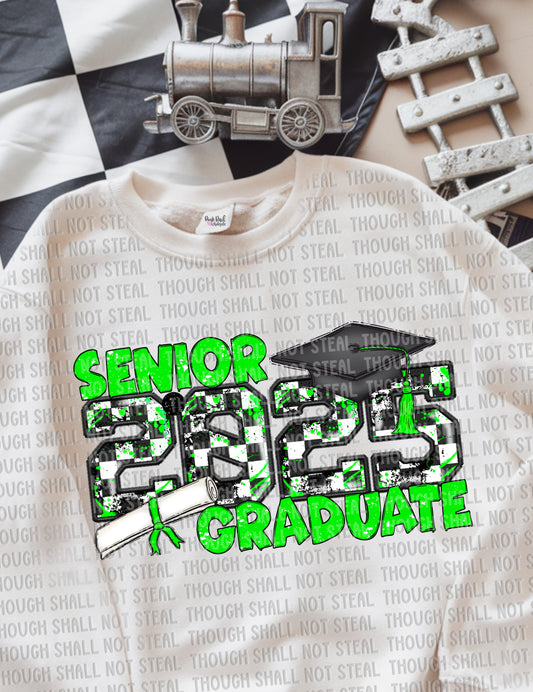 22-56 A Senior 2025 Graduate - Green tee