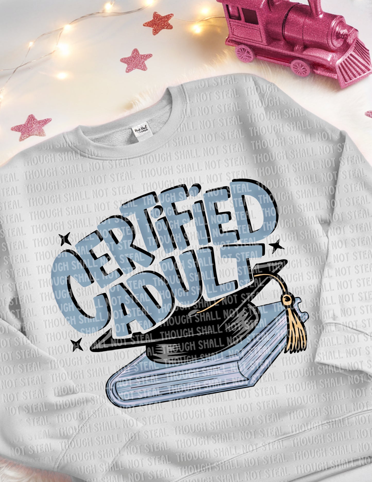 22-62 C Certified Adult - Blue tee