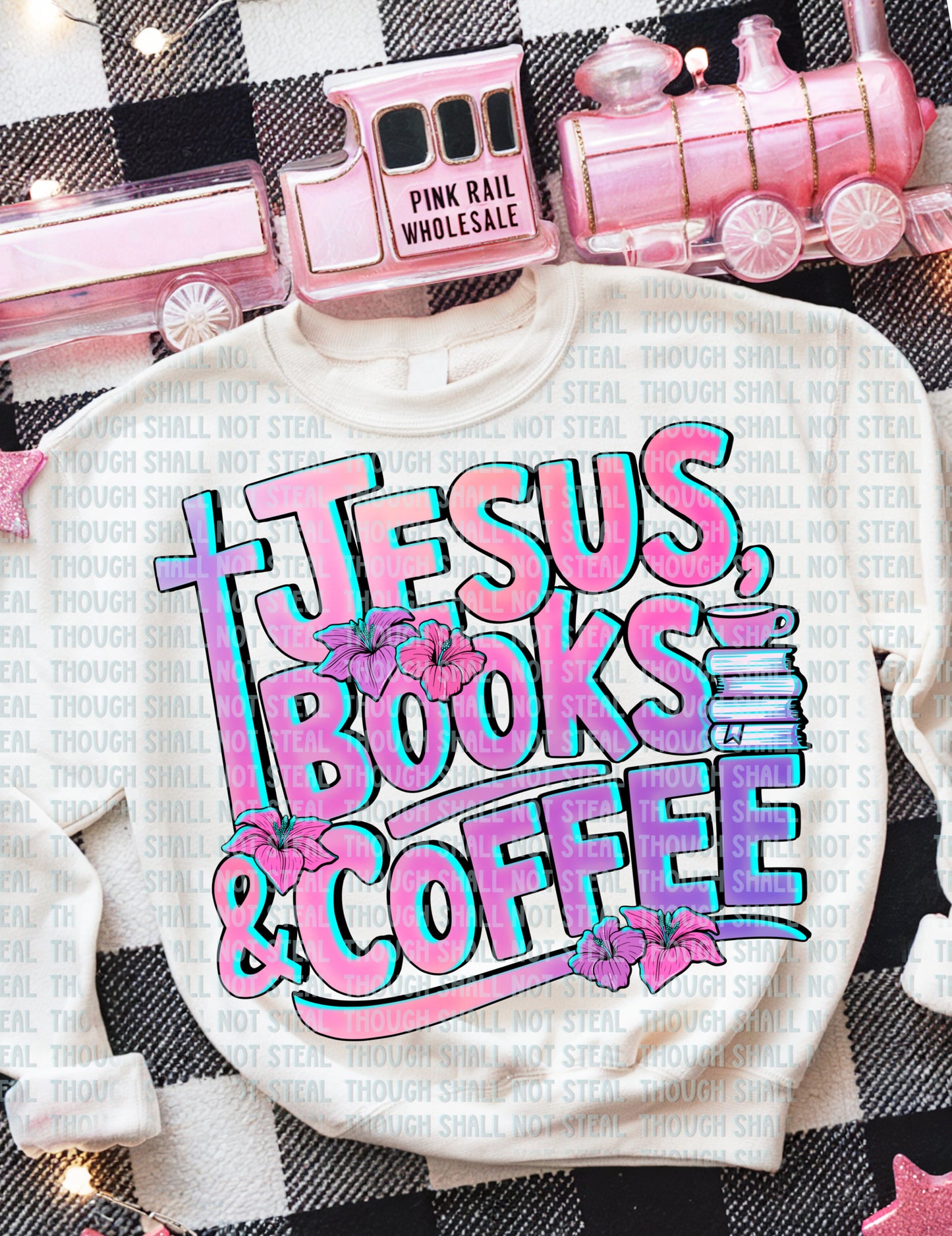 24-14 Jesus, Books and Coffee Tee