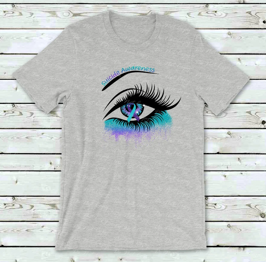 26-104 Suicide Awareness Eye Completed Tee