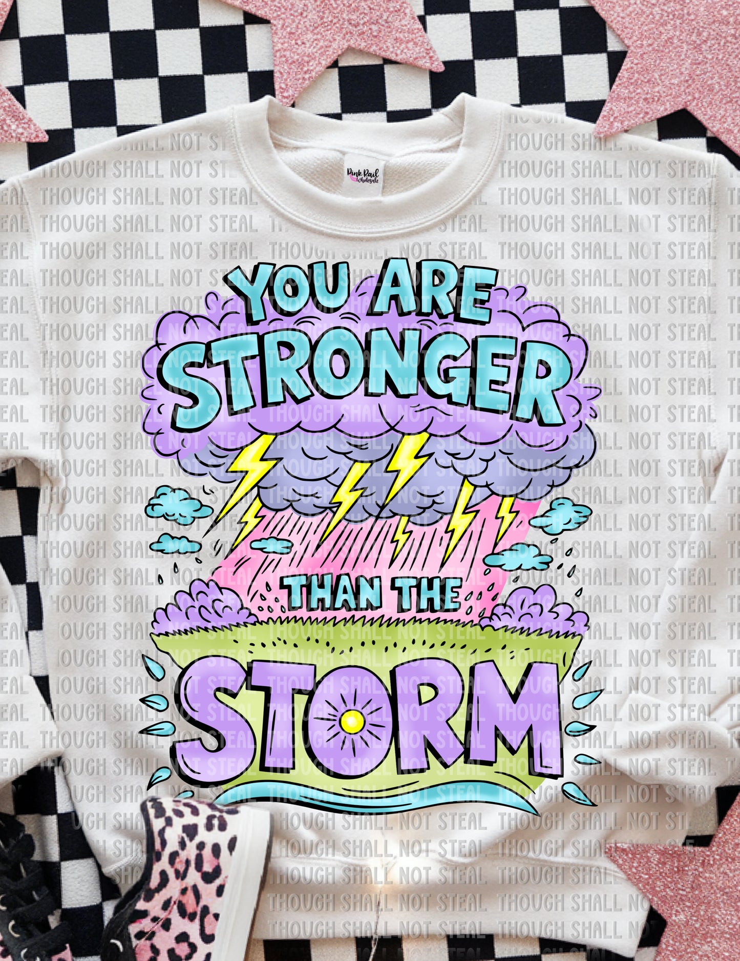 26-140 Stronger than the Storm Tee