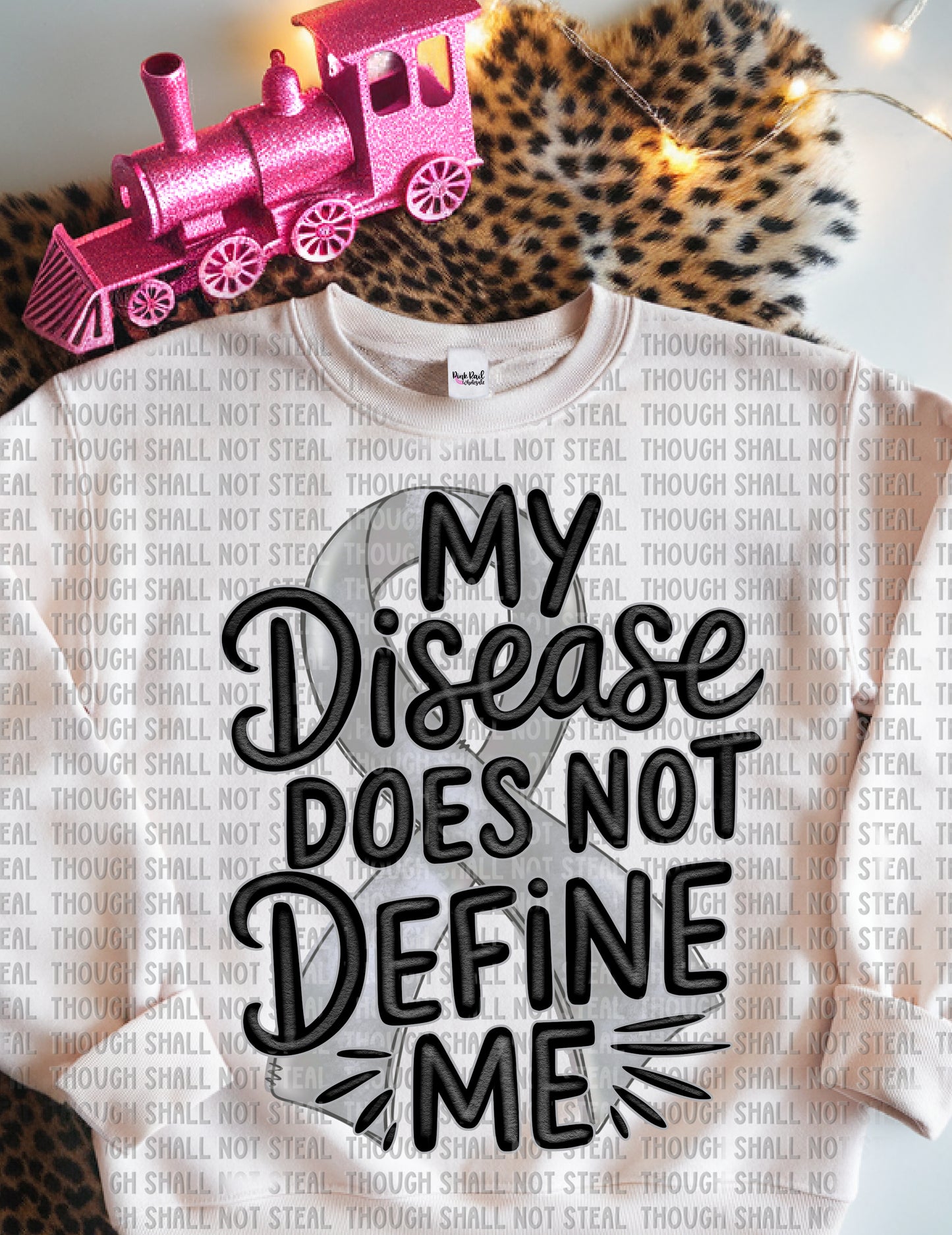 26-163 Gray - My Disease Does Not Define Me Tee