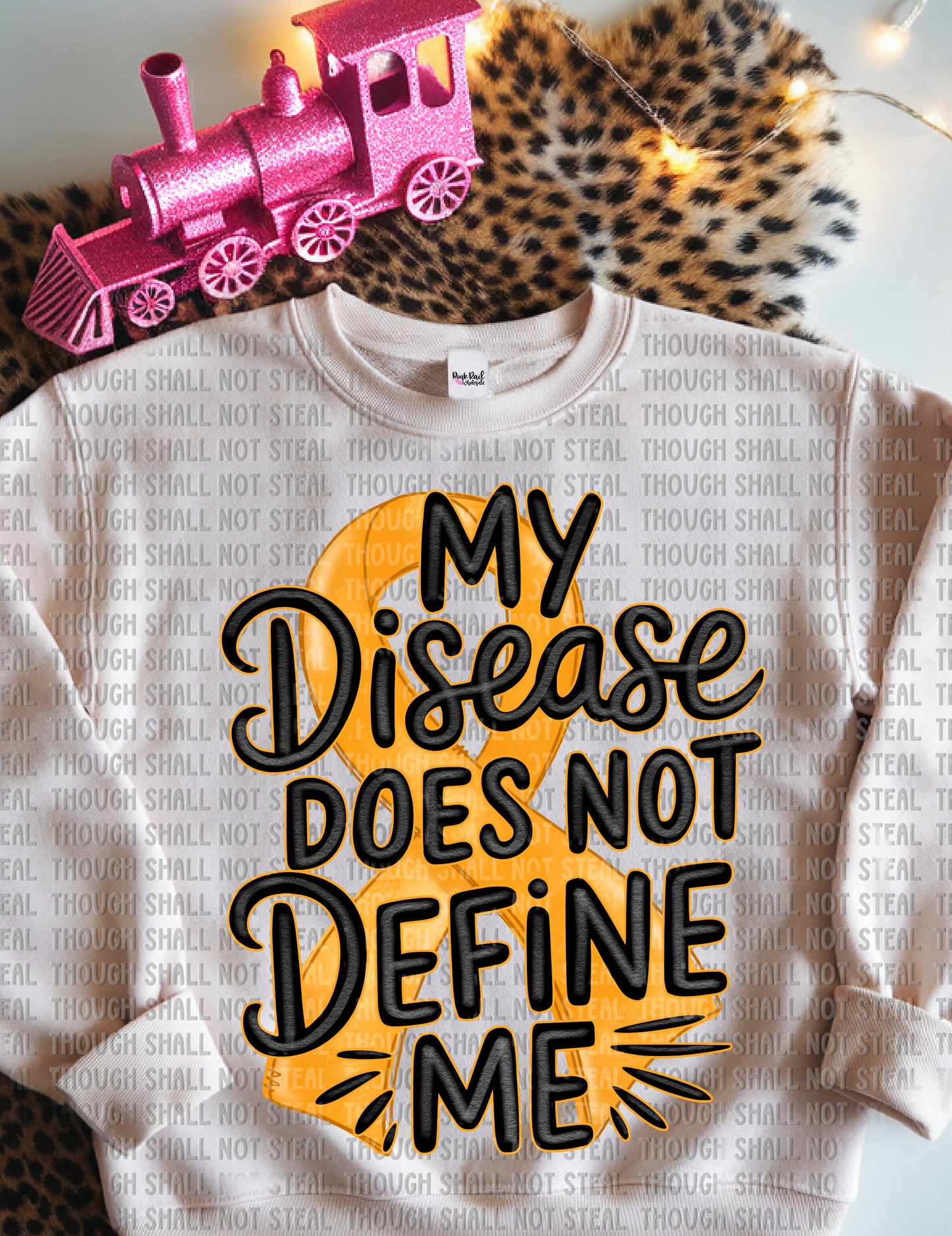26-166 Orange - My Disease Does Not Define Me Tee