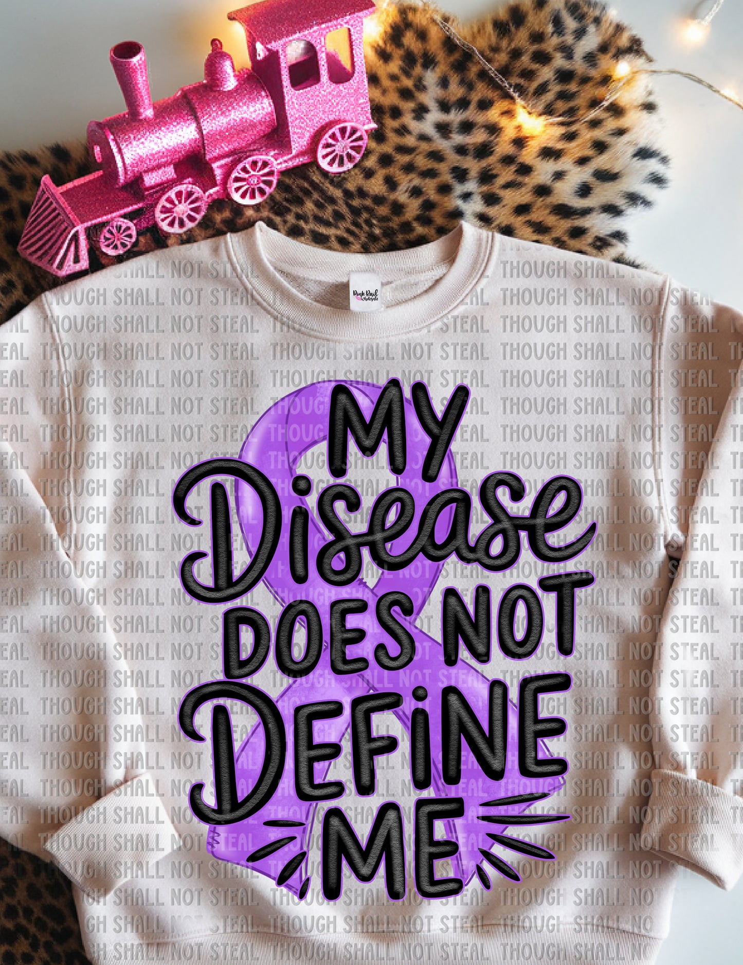 26-167 Purple - My Disease Does Not Define Me Tee